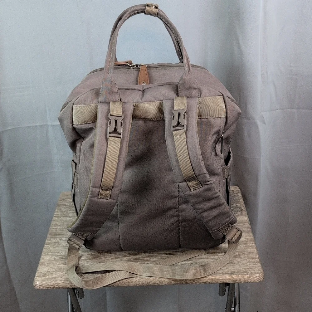 Elegant Quilted Brown Baby Bag‎